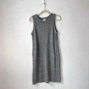A new day casual dress grey pockets size small